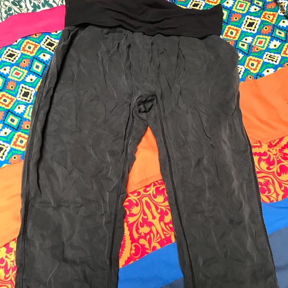 lululemon athletica Pants - Foldover Lululemon capris